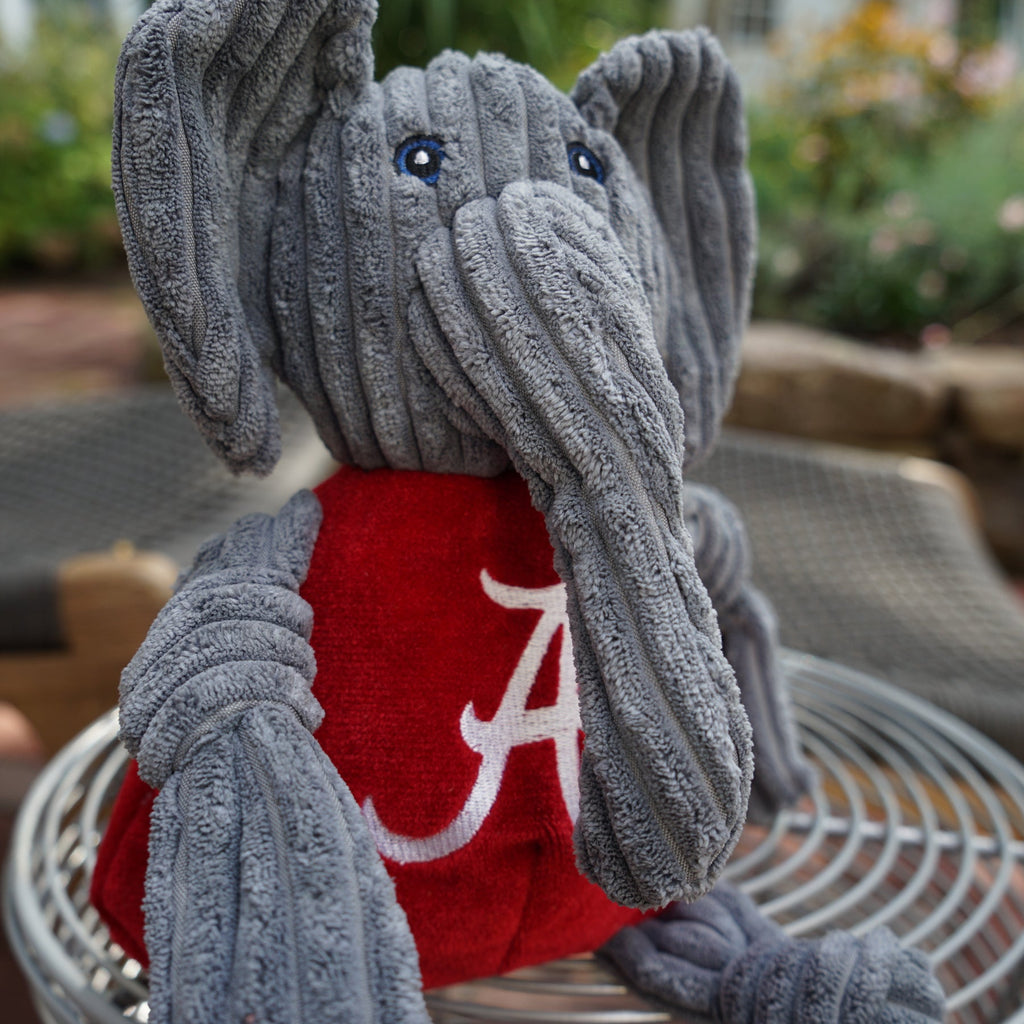 NCAA University of Alabama, Big Al Mascot Knottie® Plush Dog Toy